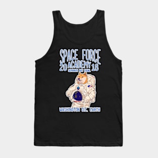 United States Space Force - Make Space Great Again Dog Edition Tank Top